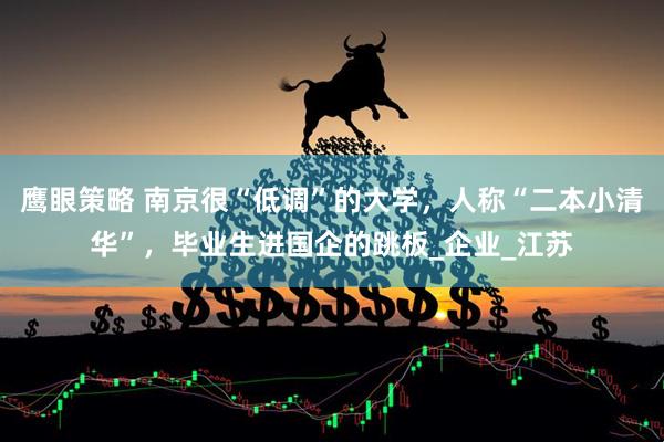 鹰眼策略 南京很“低调”的大学，人称“二本小清华”，毕业生进国企的跳板_企业_江苏