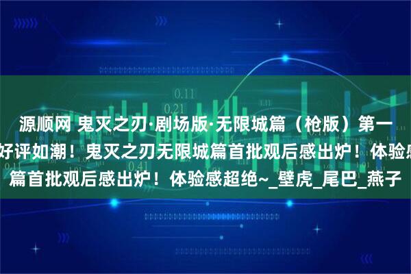 源顺网 鬼灭之刃·剧场版·无限城篇（枪版）第一章 猗窝座再来 劇場版好评如潮！鬼灭之刃无限城篇首批观后感出炉！体验感超绝~_壁虎_尾巴_燕子